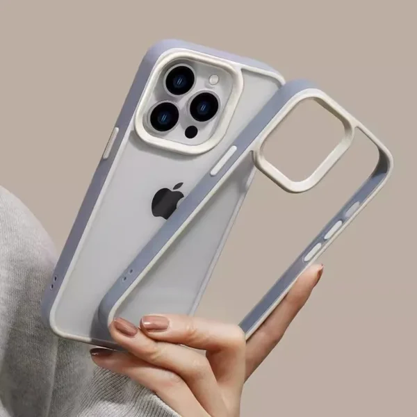 iPhone撞色边框手机壳