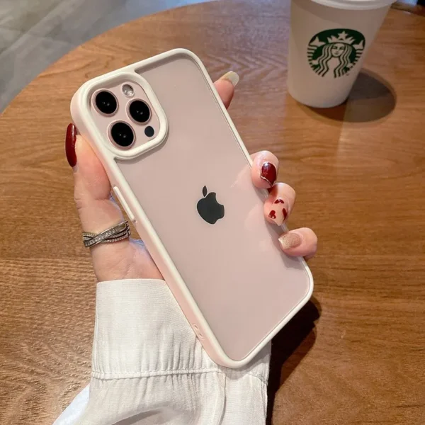 iPhone撞色边框手机壳